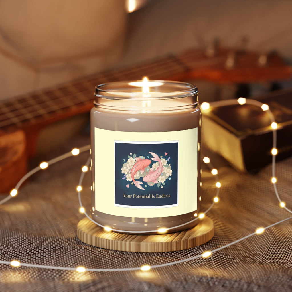 Koi Scented Candle – Your Potential is Endless