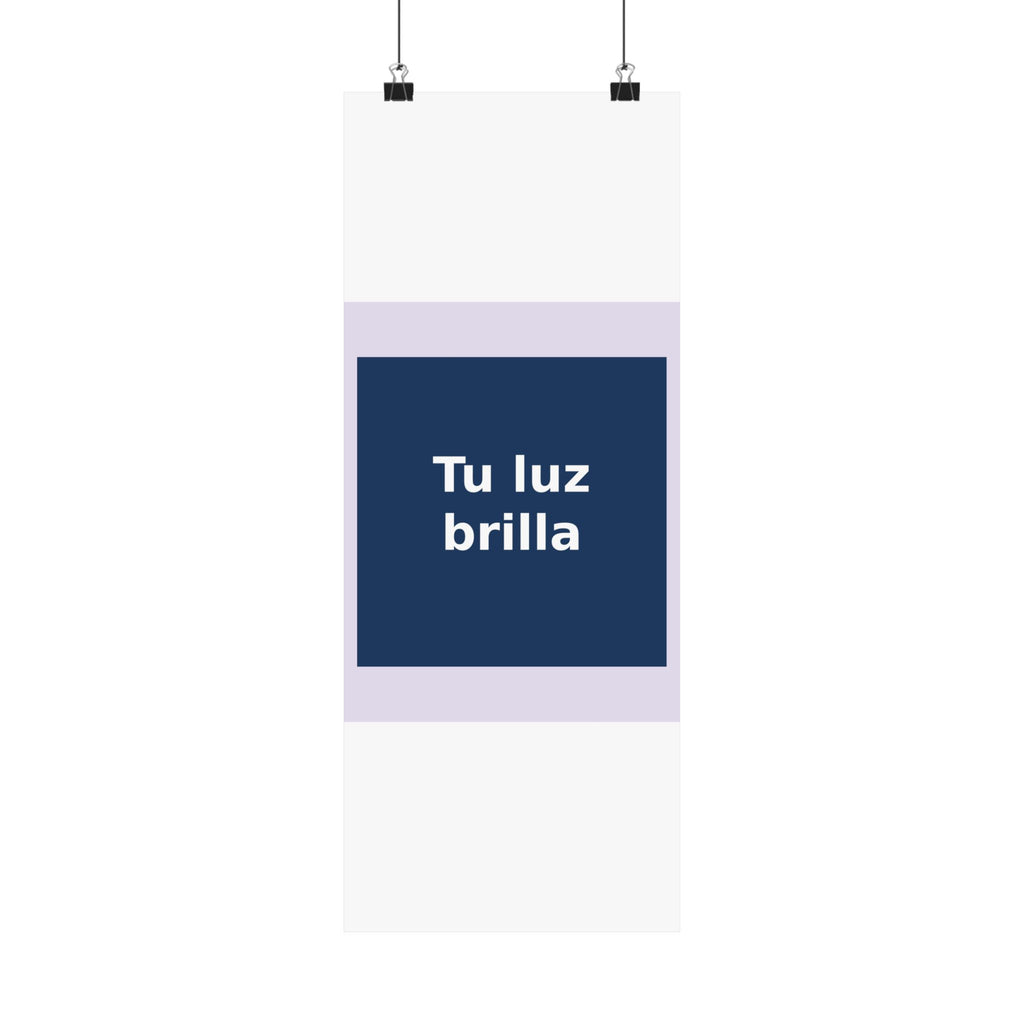 "Tu luz brilla" Black Cat Poster | Trendy Gift for Her | Lifestyle | KayKay Classics