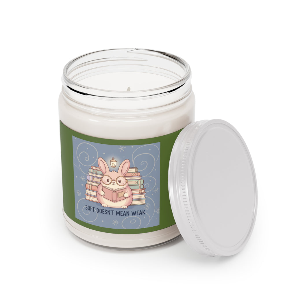 Bear Scented Candle – Soft Doesnt Mean Weak