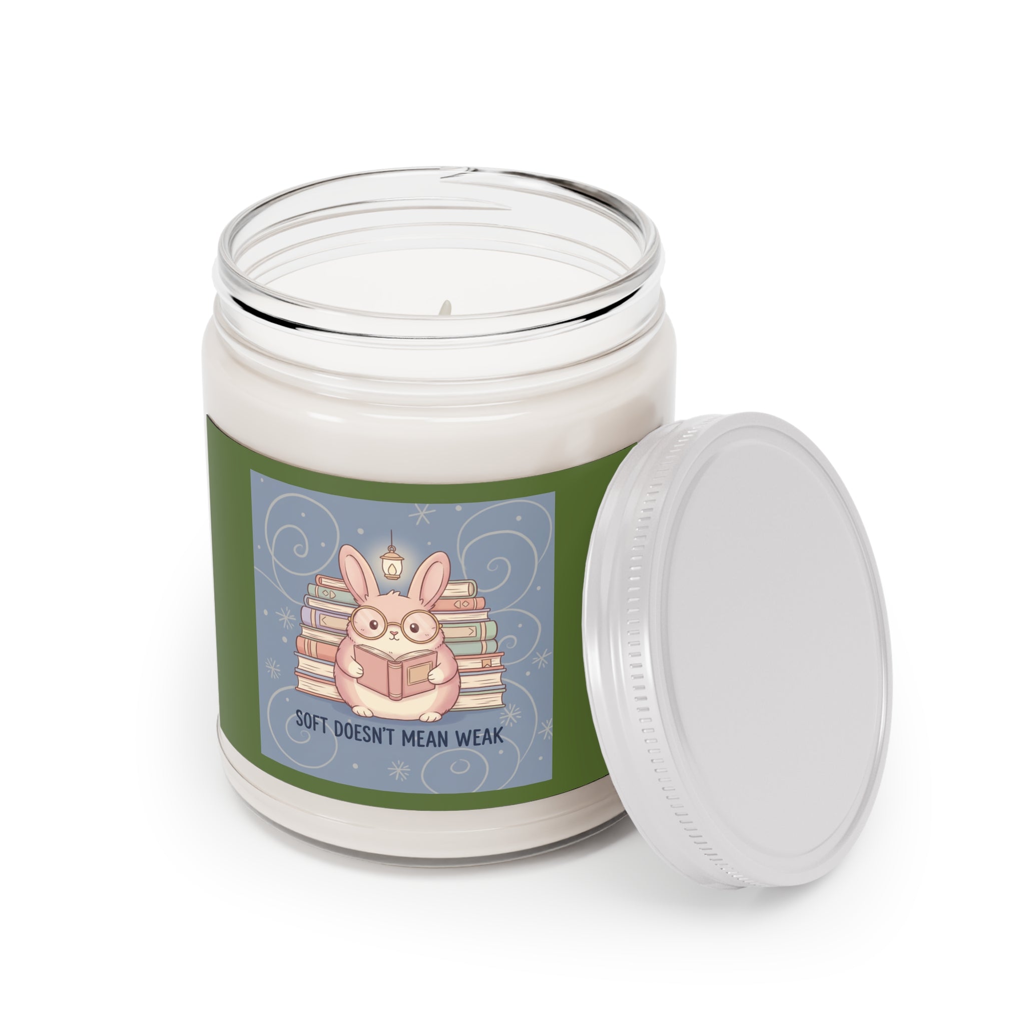 Bear Scented Candle – Soft Doesnt Mean Weak