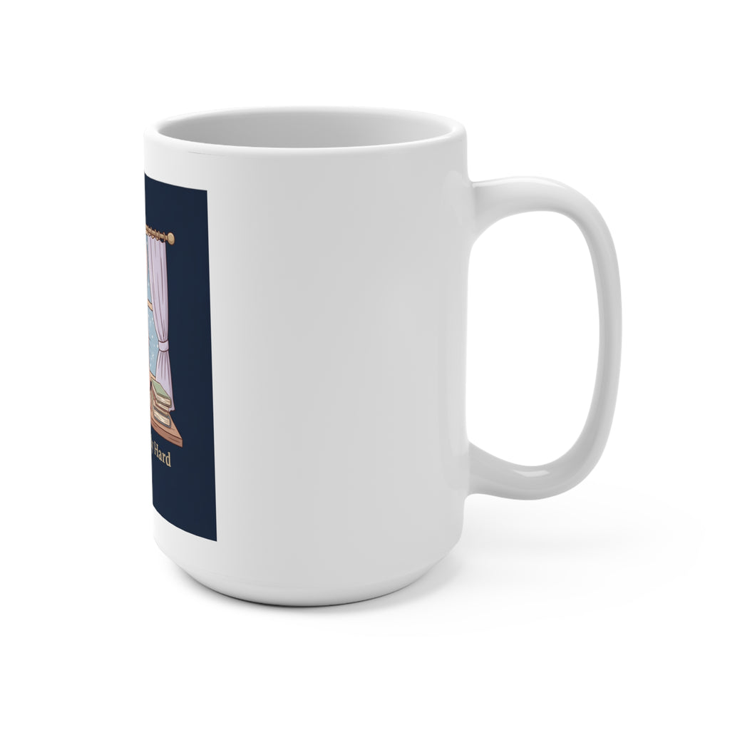 Bunny Mug 15oz – Dream Big Study Hard