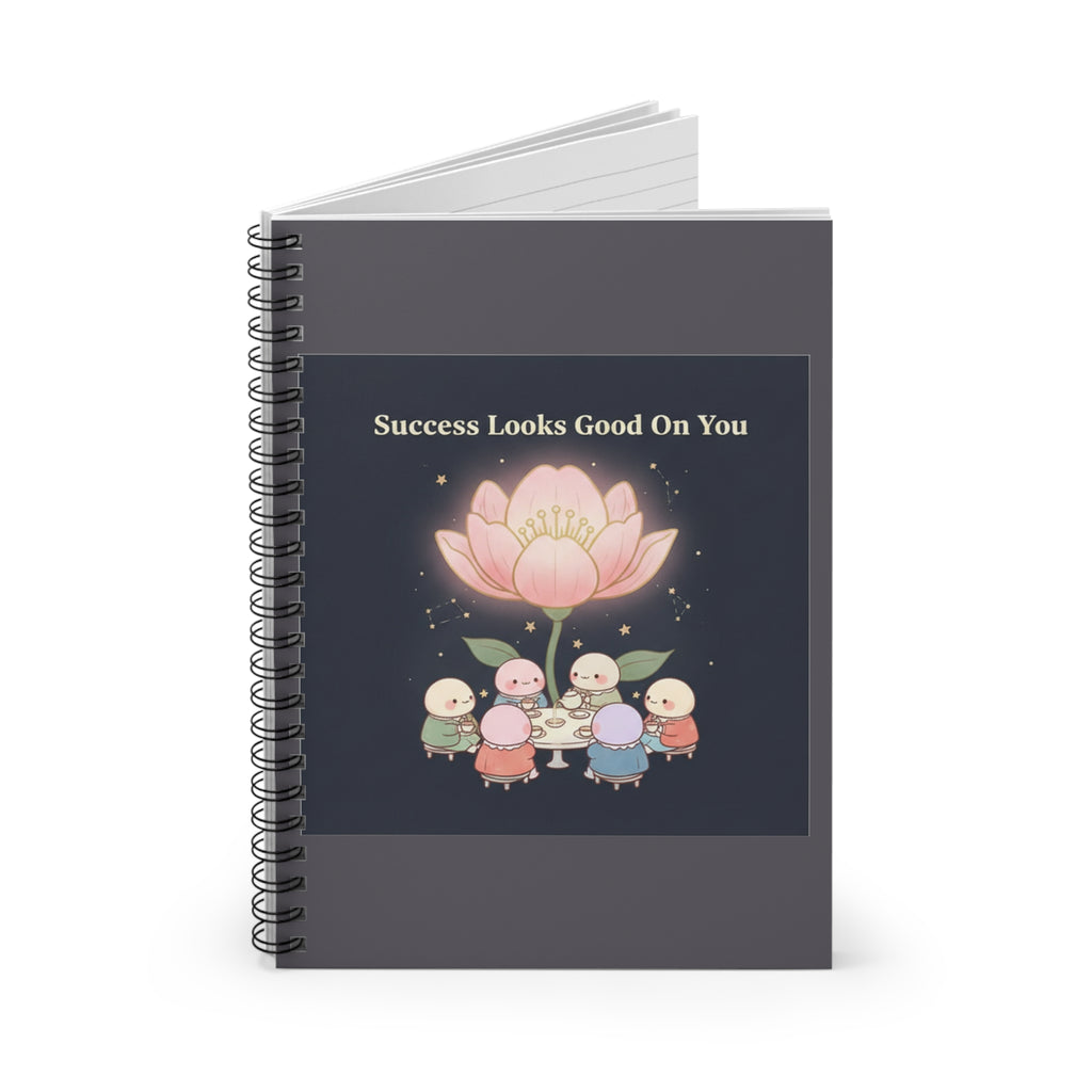 Tiny Chibi Creatures Spiral Notebook – Success Looks Good on You