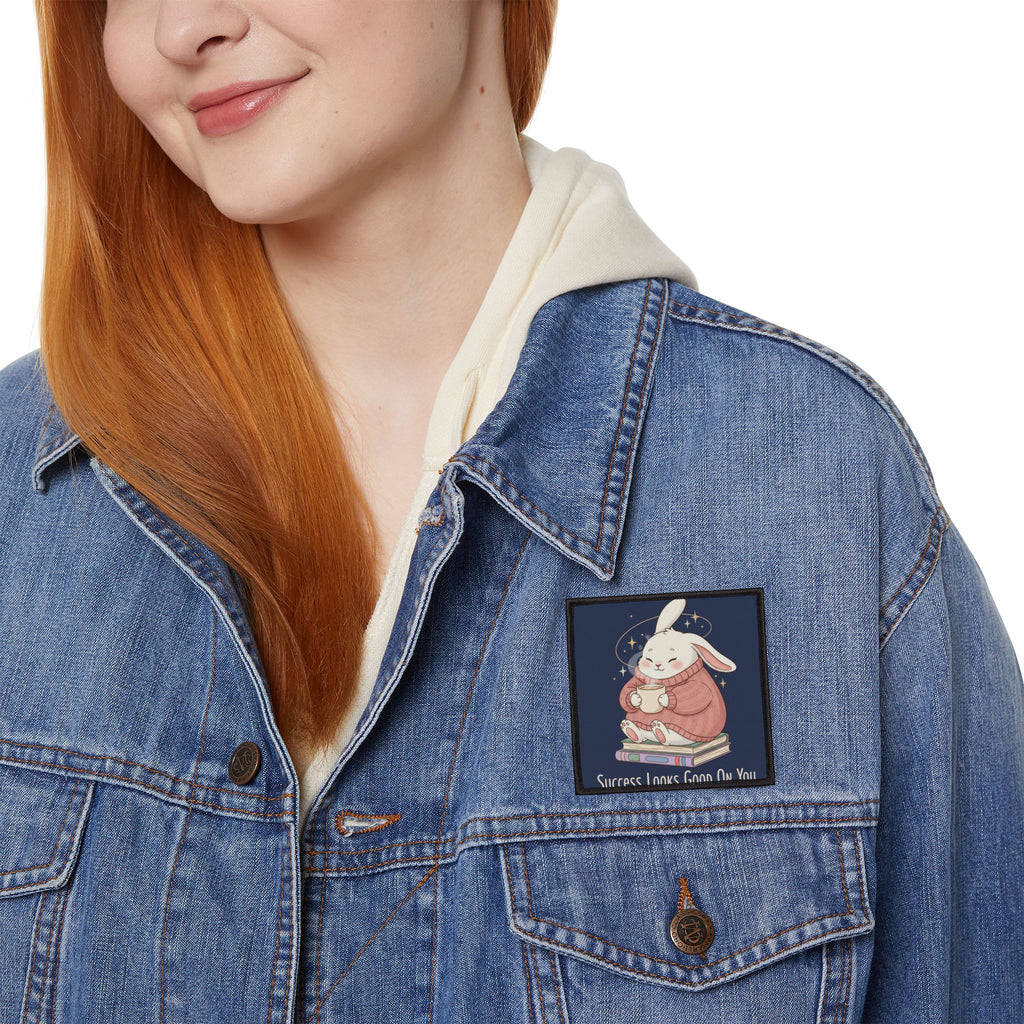 Rabbit Iron-On Patch – Success Looks Good on You