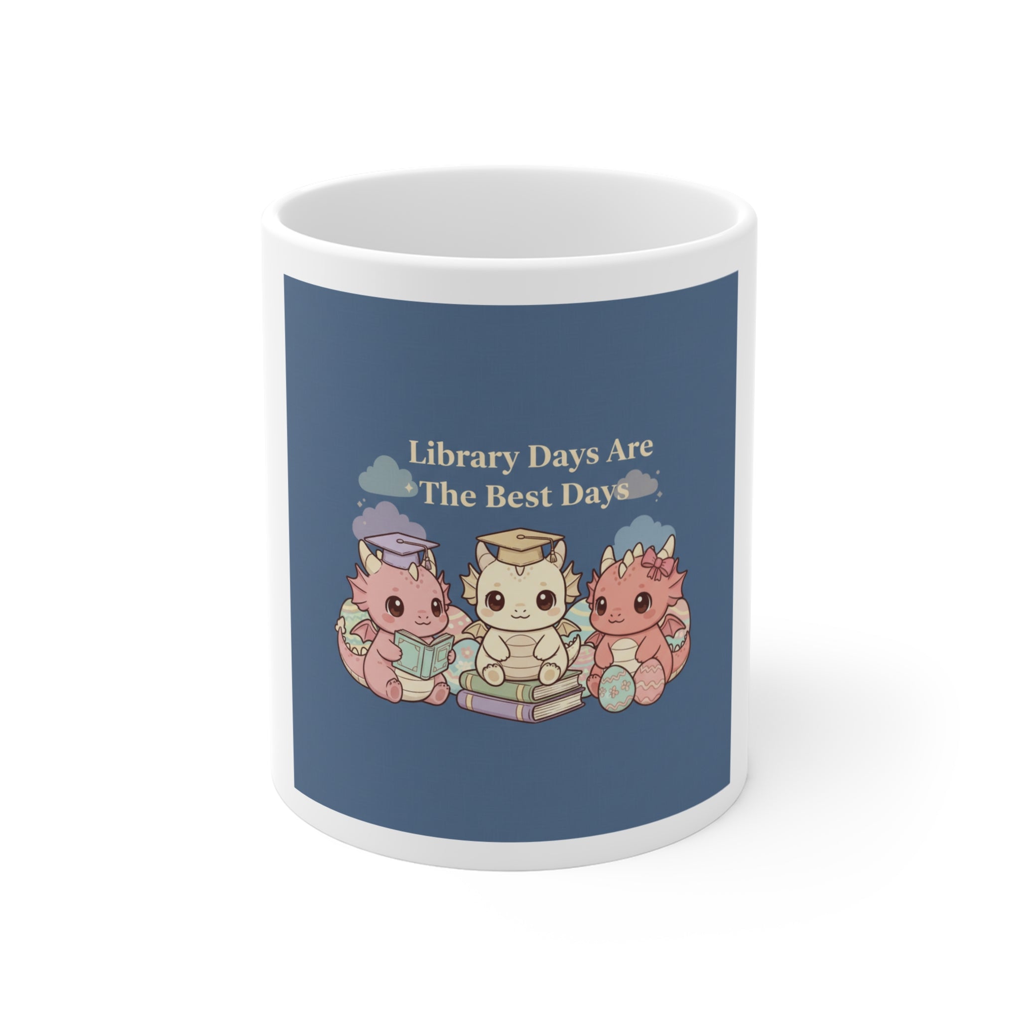Library Days Are the Best Days Mug 11oz – Gift Idea