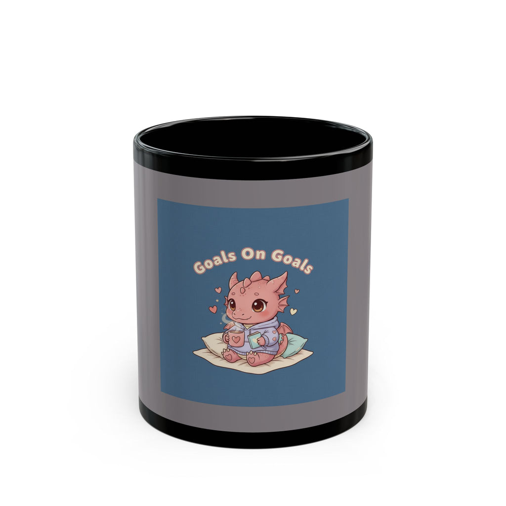 Dragon Black Mug 11oz – Goals on Goals