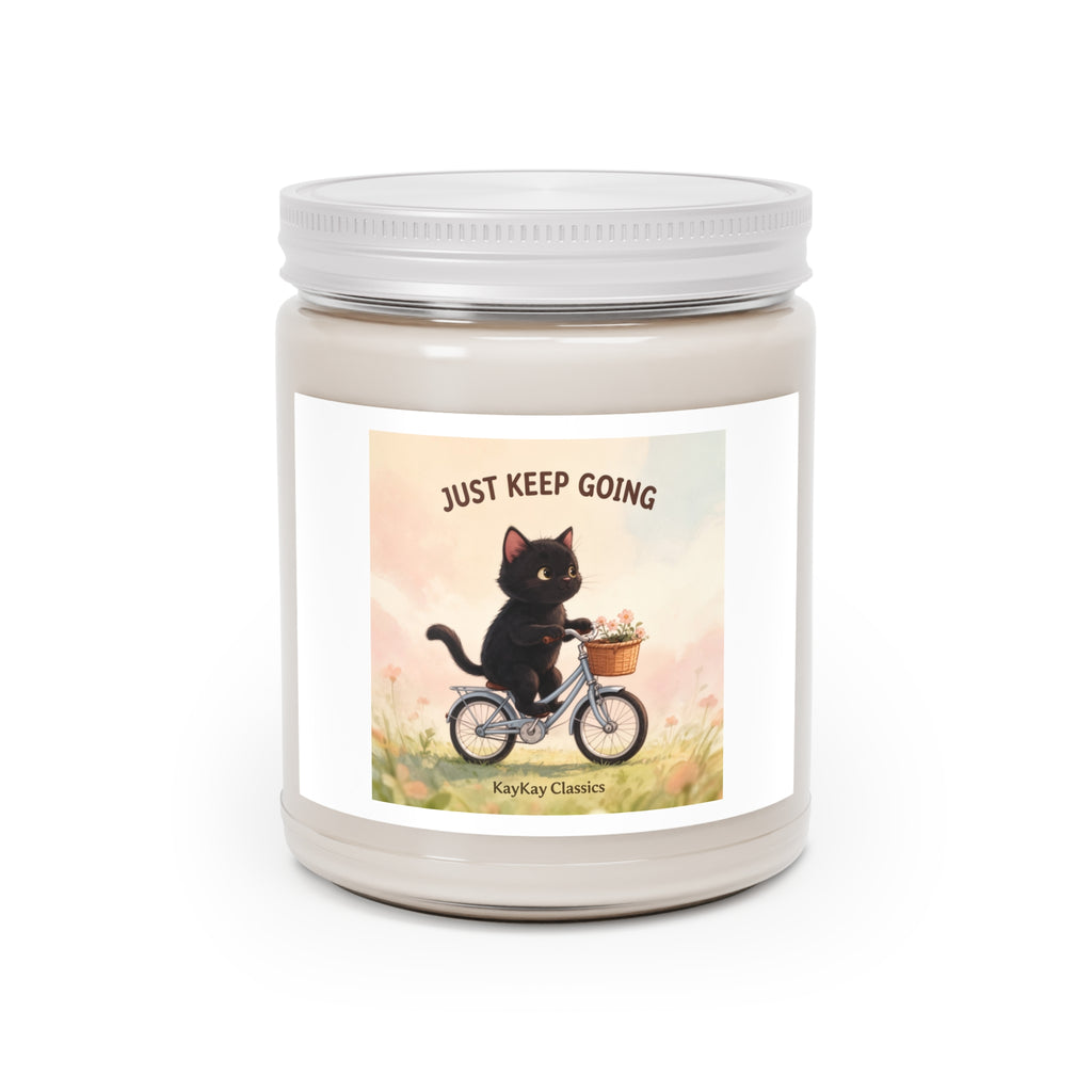 JUST KEEP GOING Cat Scented Candle