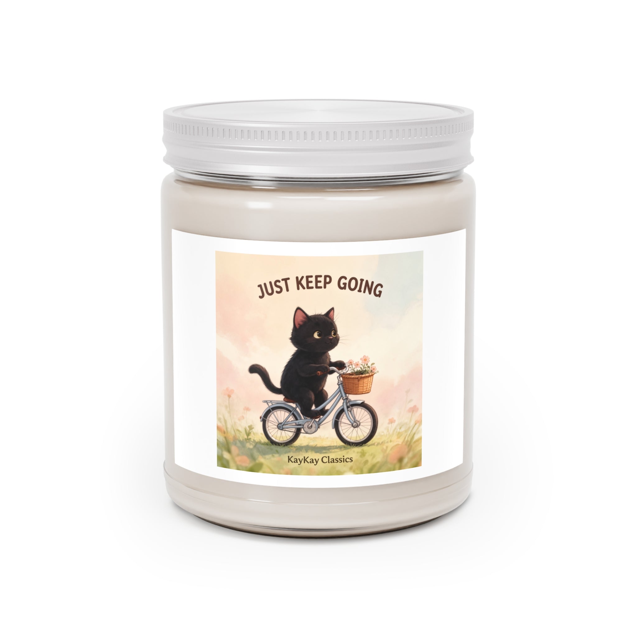 JUST KEEP GOING Cat Scented Candle