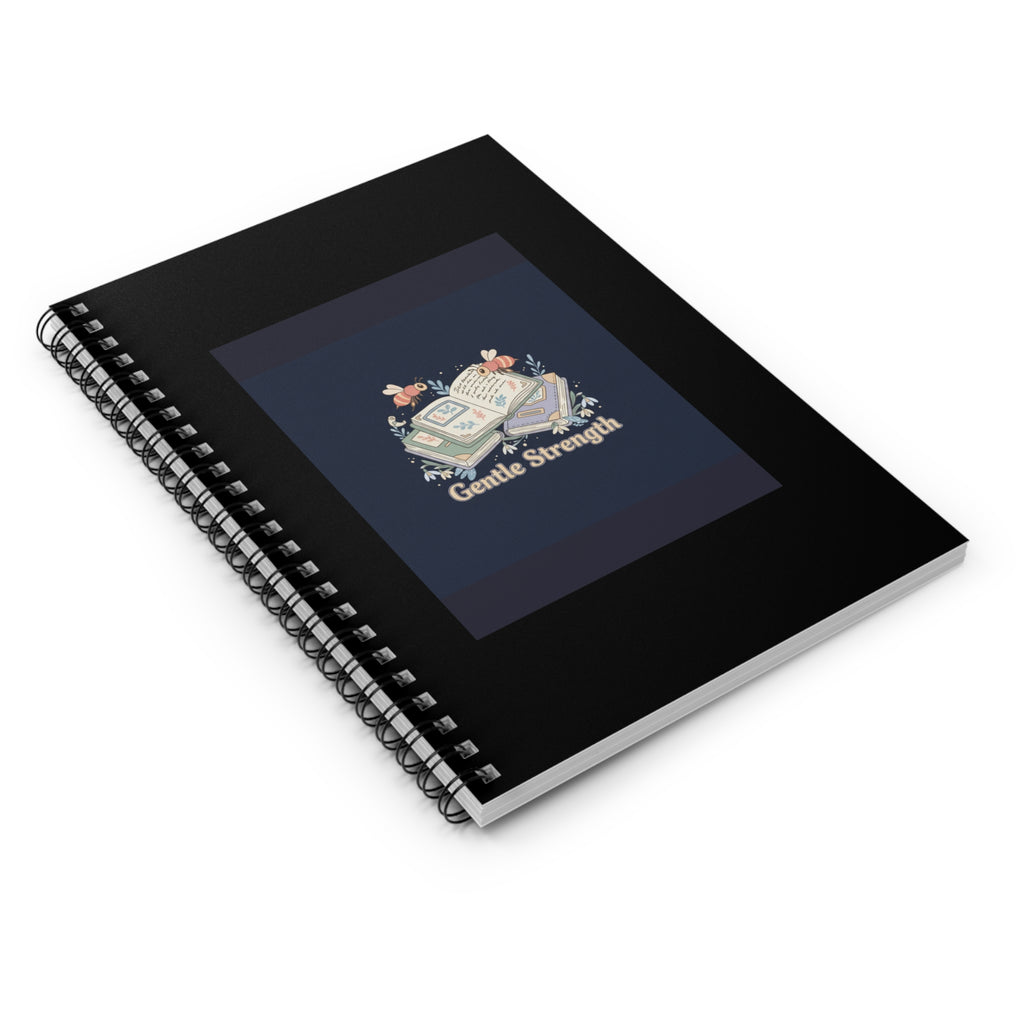 Gentle Strength Bees Spiral Notebook