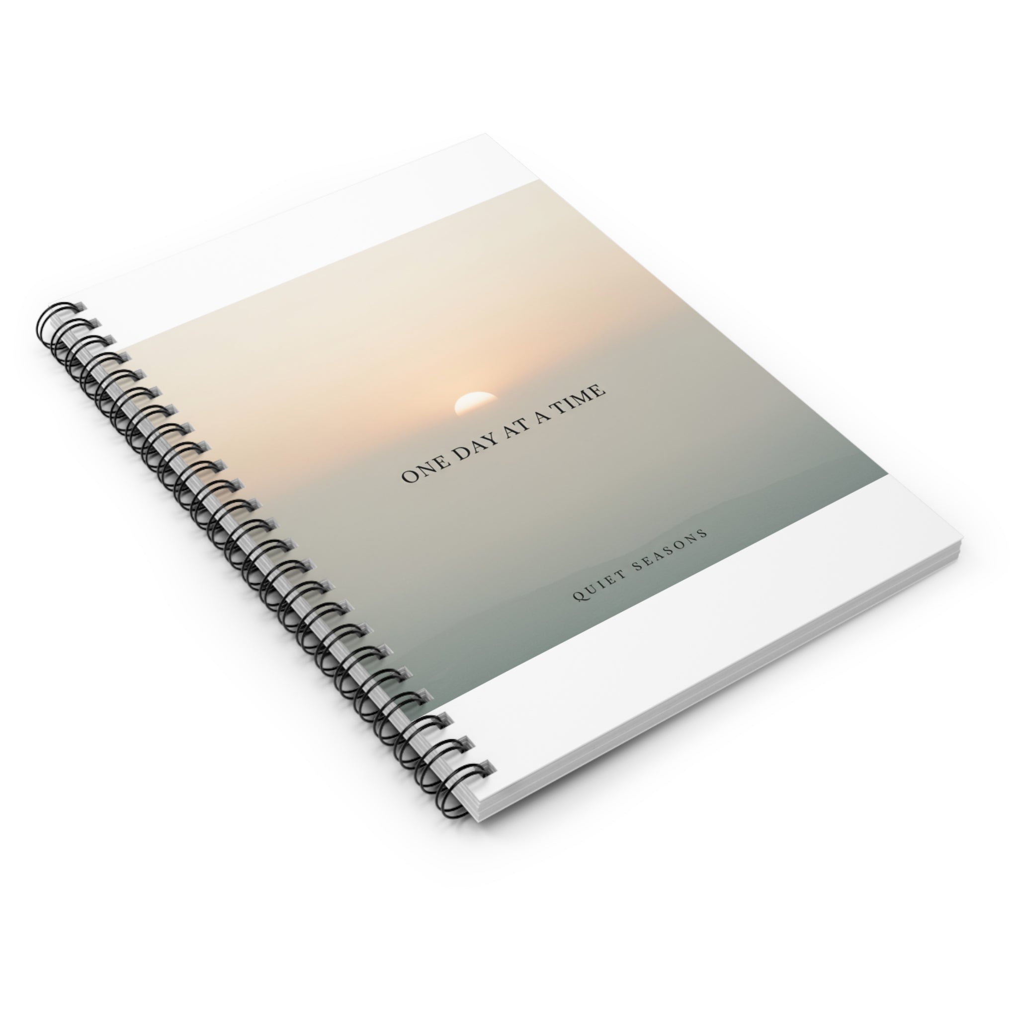 ONE DAY AT A TIME Spiral Notebook