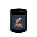 Bear Black Mug 11oz – Coffee and Confidence