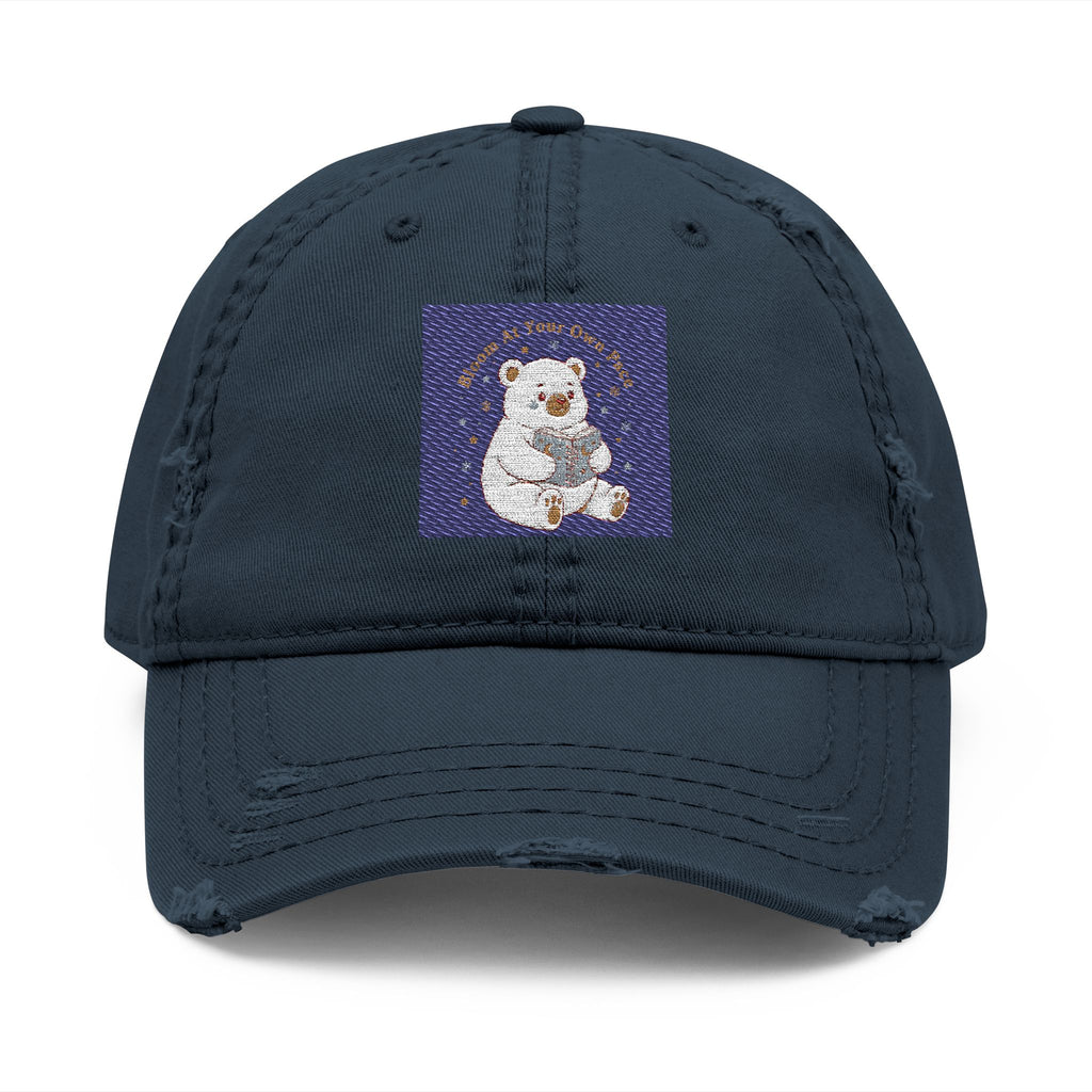 Bear Dad Hat – Bloom at Your Own Pace