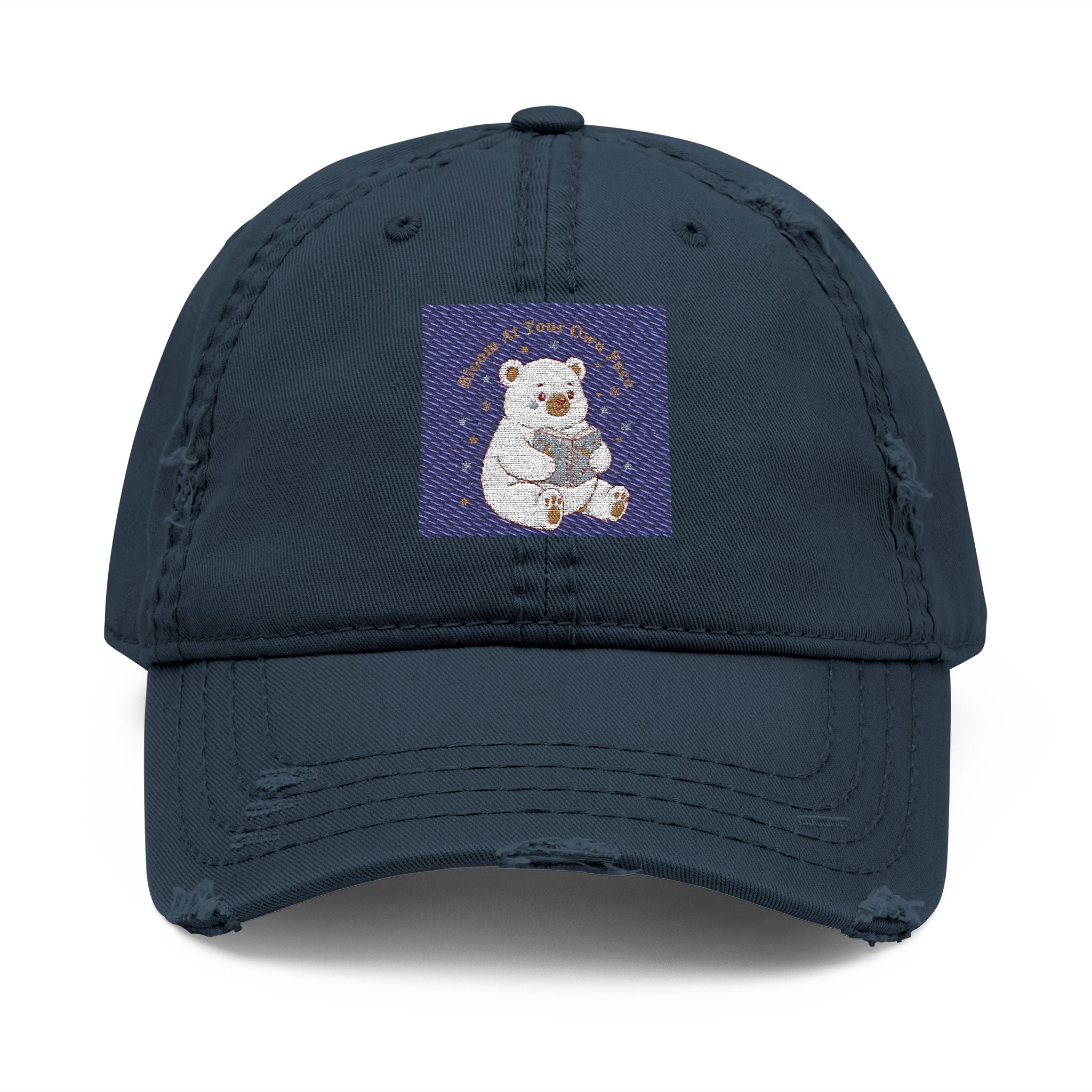 Bear Dad Hat – Bloom at Your Own Pace