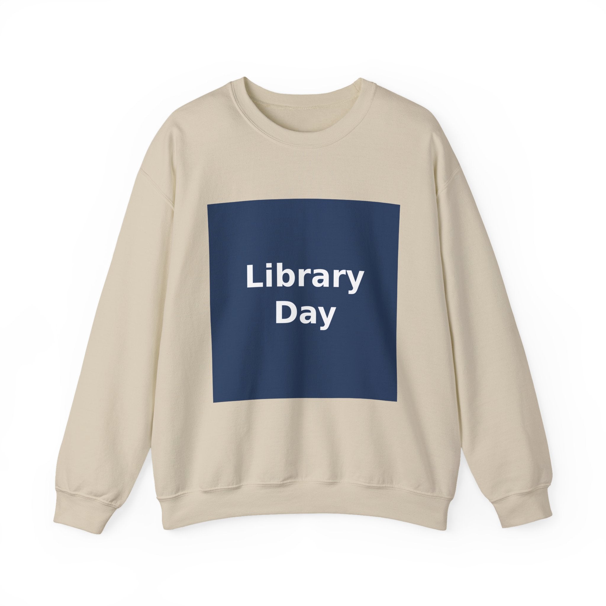 "Library Day" Black Cat Crewneck | College Girl Gift | Fashion | KayKay Classics