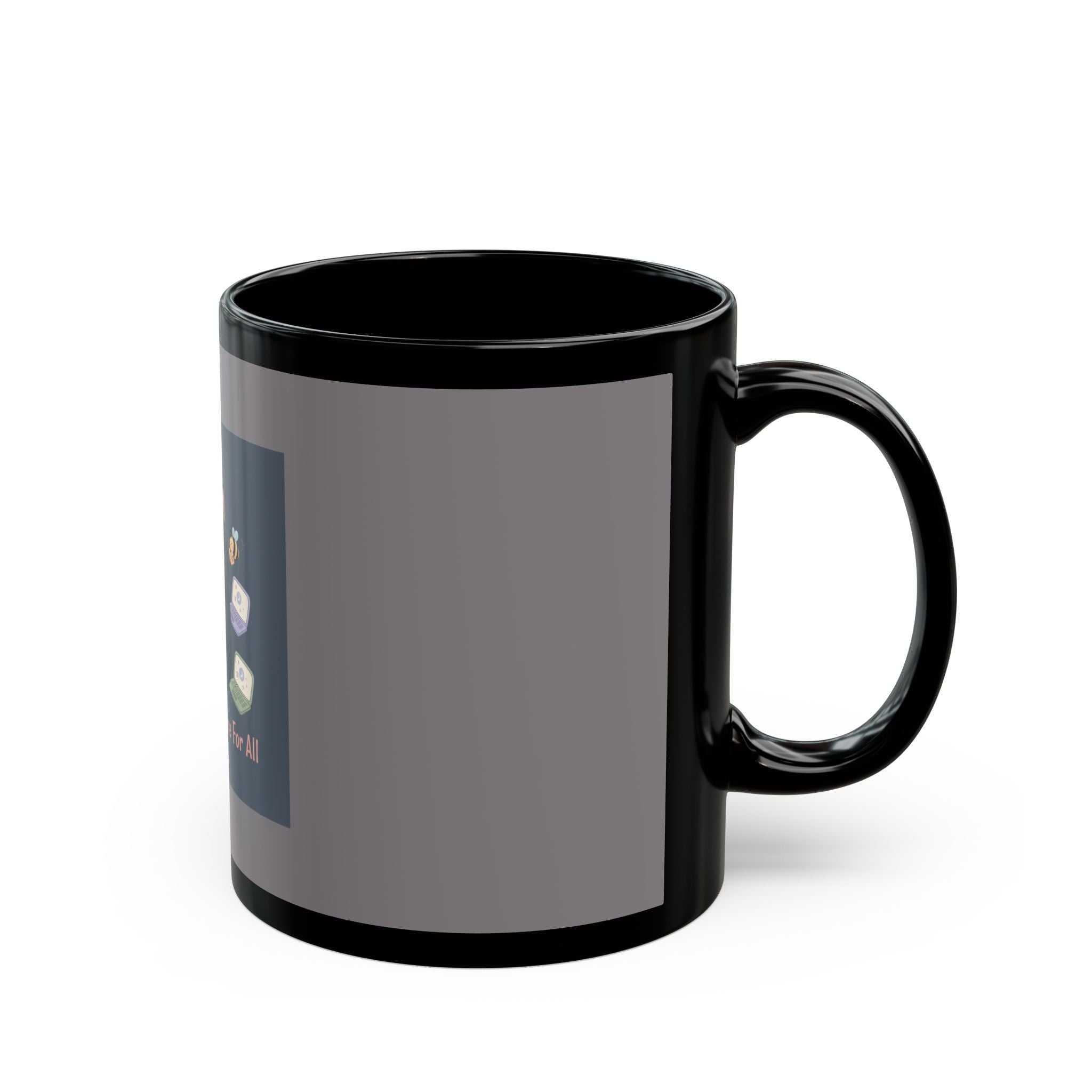 Black Cat Black Mug 11oz – Liberty and Justice for All