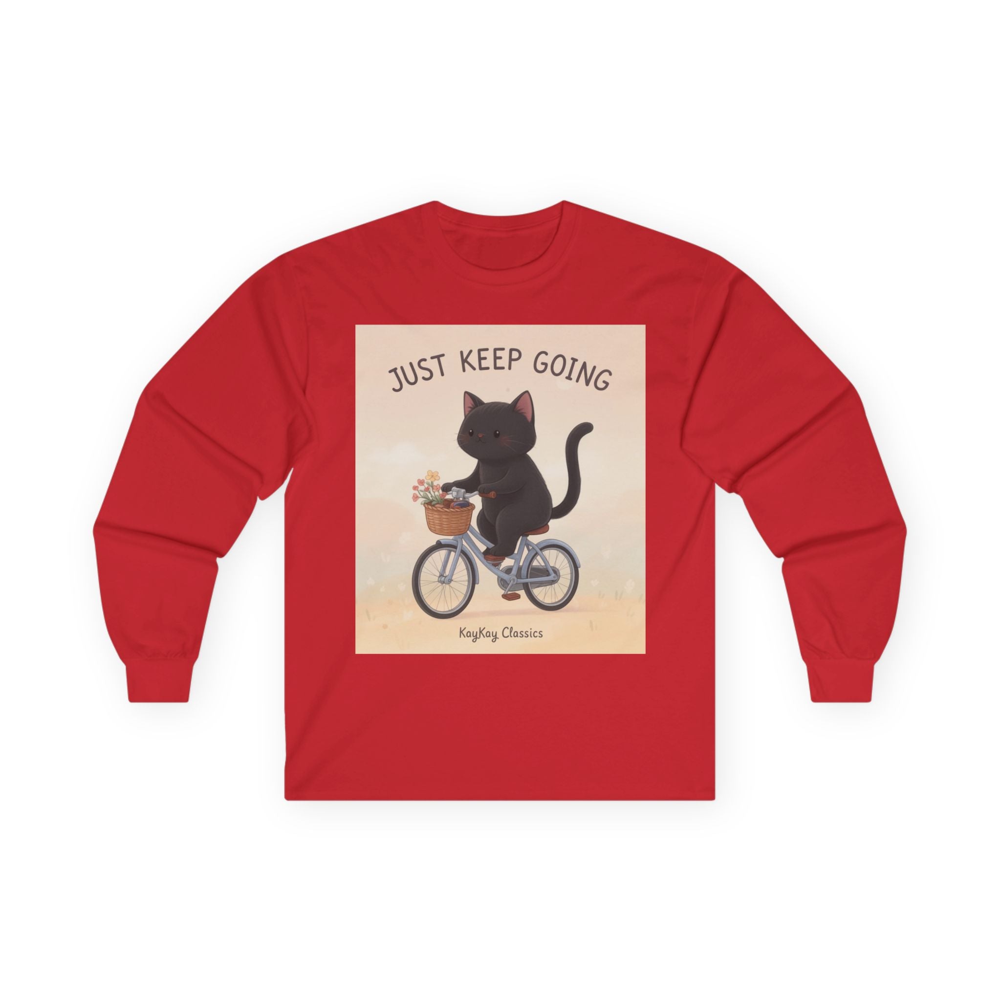 JUST KEEP GOING Long Sleeve Tee