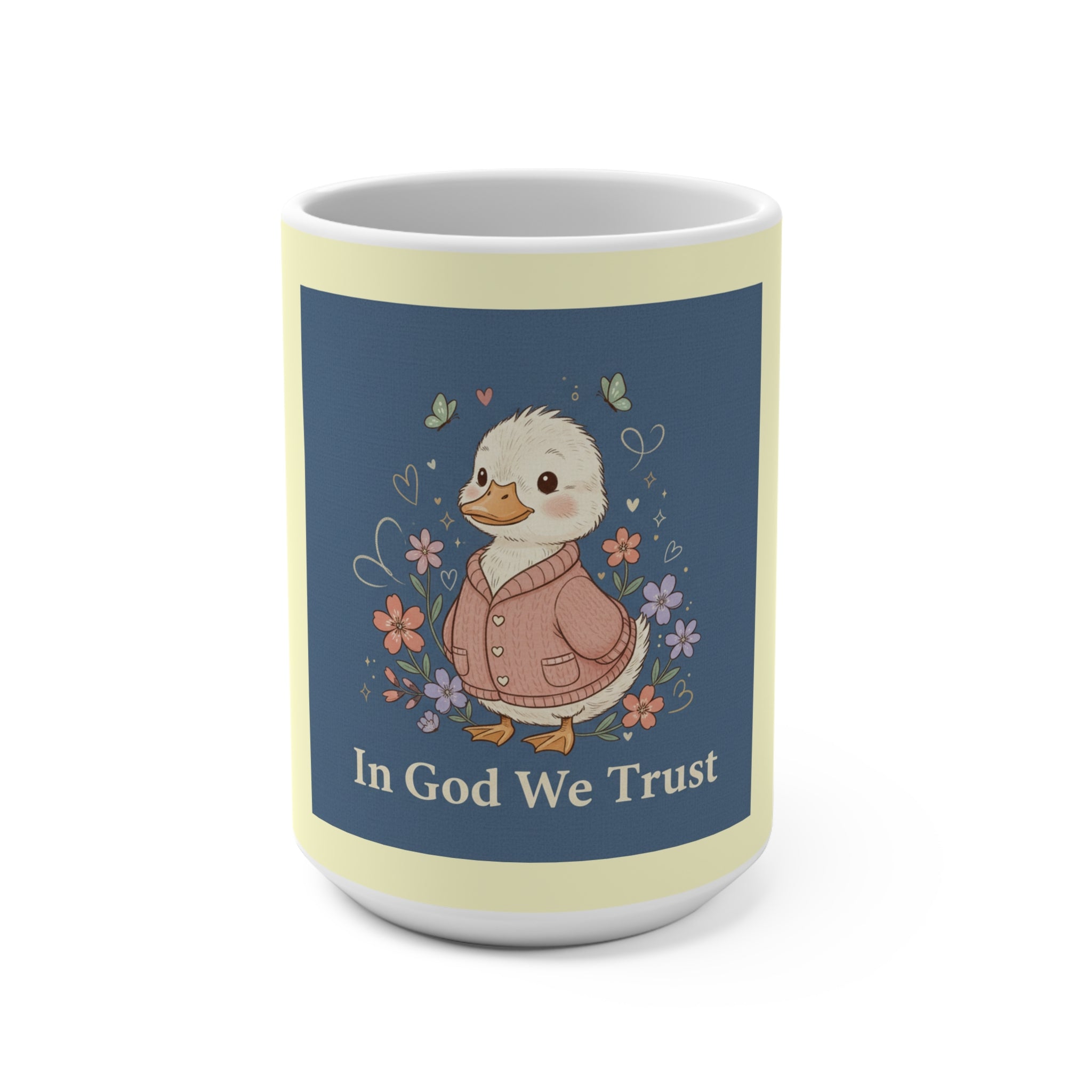 Duck Mug 15oz – In God We Trust
