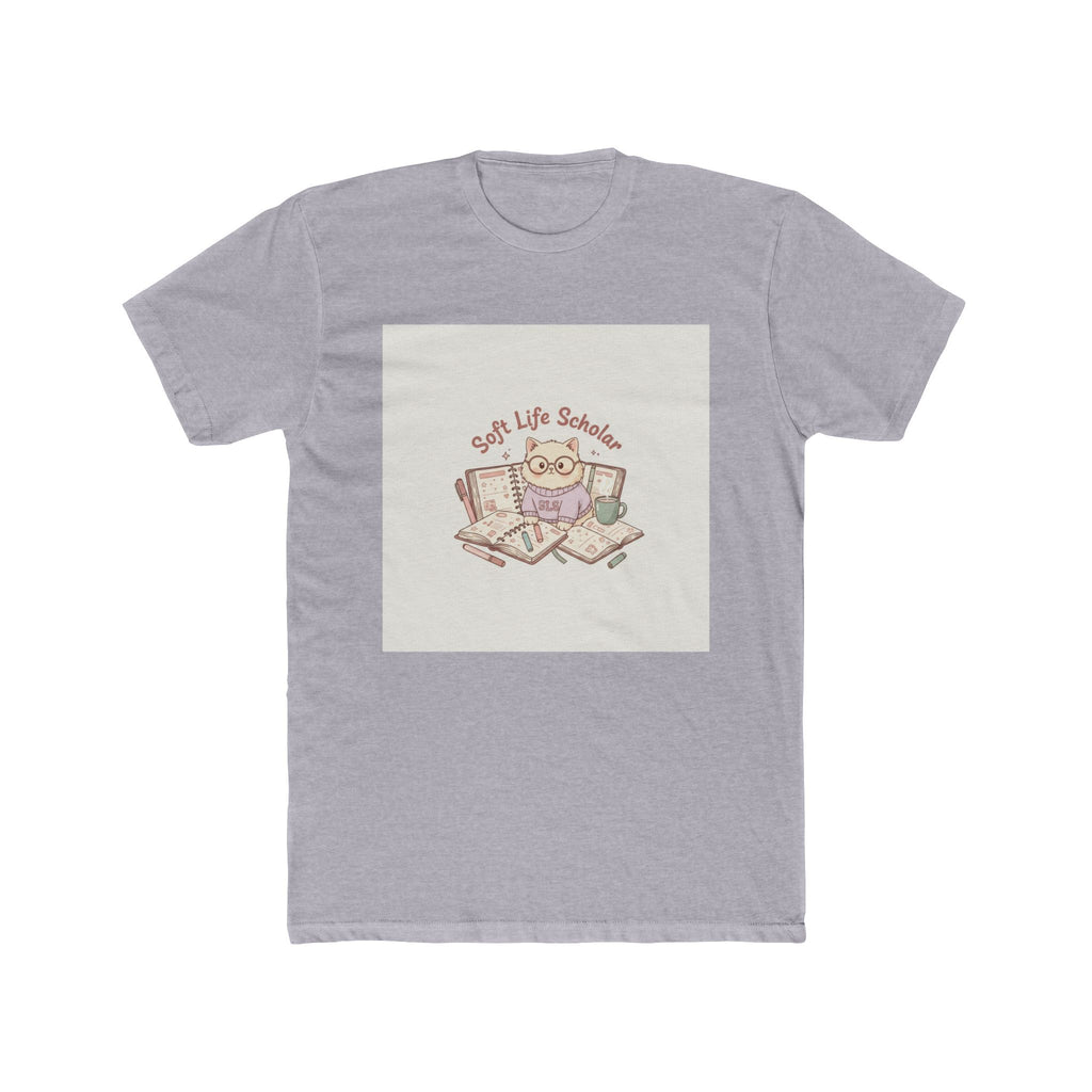 Soft Life Scholar Cat Unisex Tee