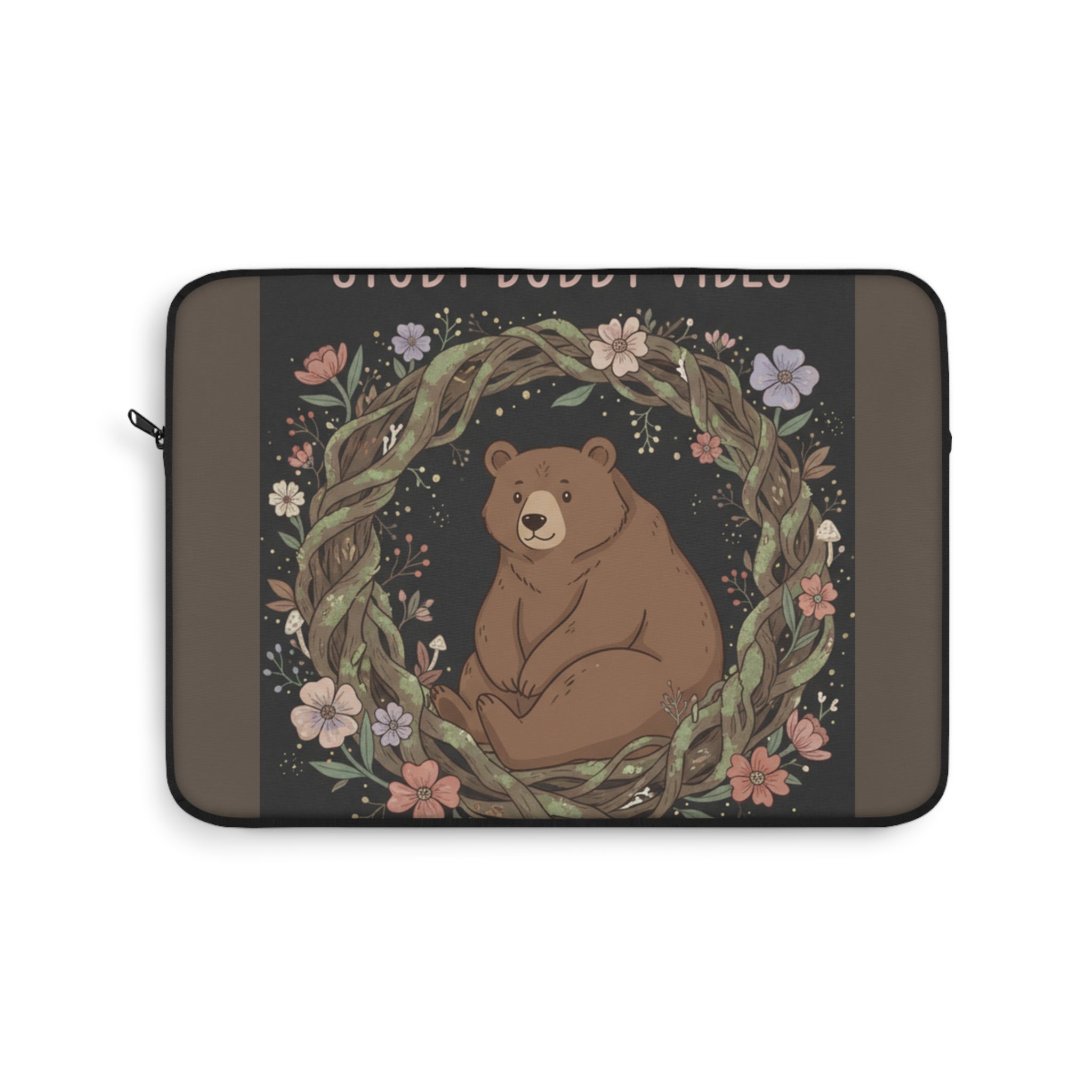Bear Laptop Sleeve – Study Buddy Vibes