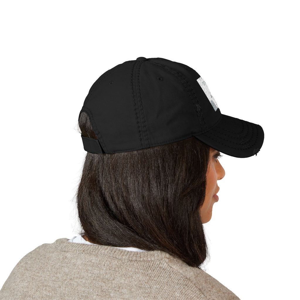 "NEEDS_OCR_SCAN" Black Cat Dad Hat | Trendy Gift for Her | Lifestyle | KayKay Classics