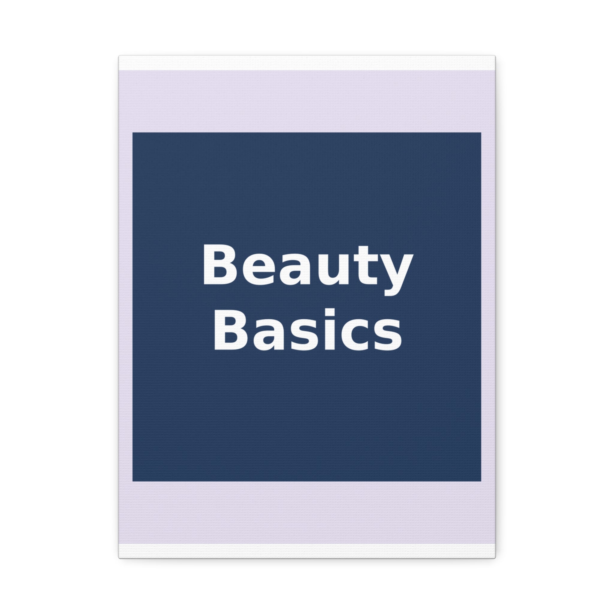 "Beauty Basics" Black Cat Canvas | College Girl Gift | Fashion | KayKay Classics