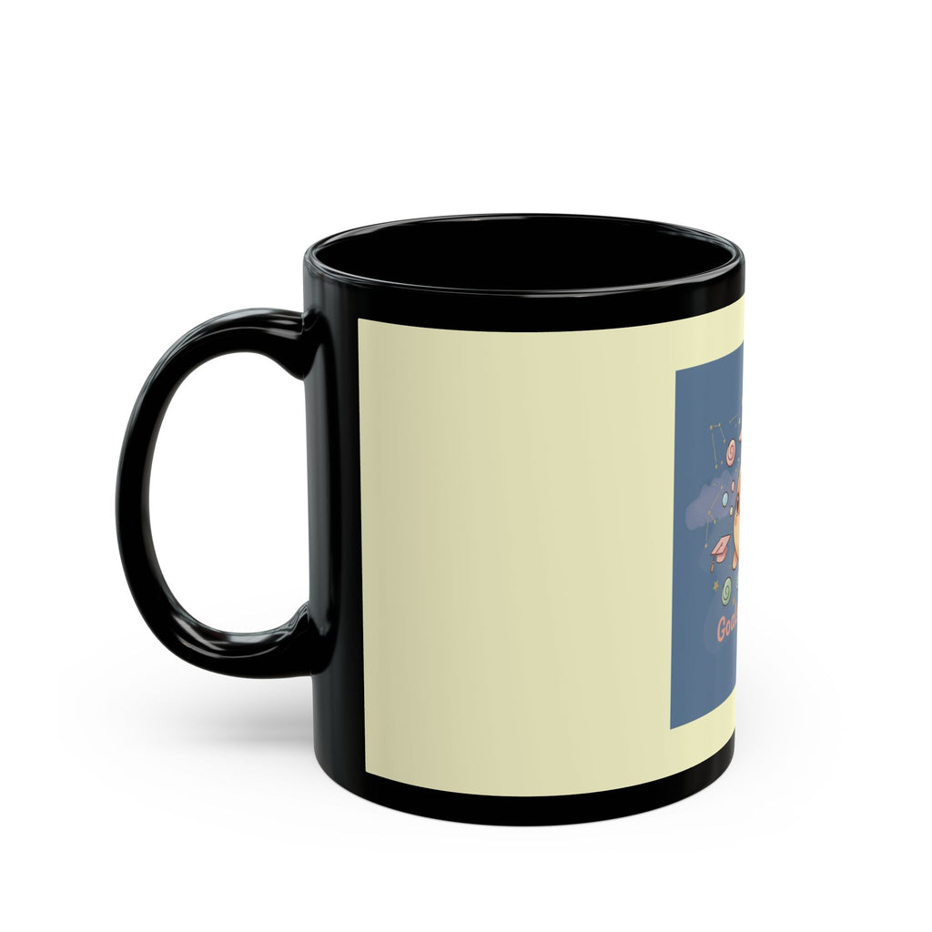 Goldfish Black Mug 11oz – Goals on Goals