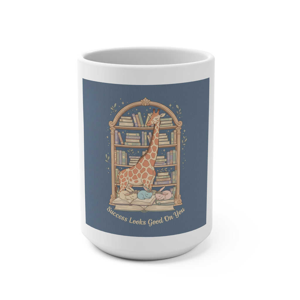 Success Looks Good On You Giraffe Mug 15oz