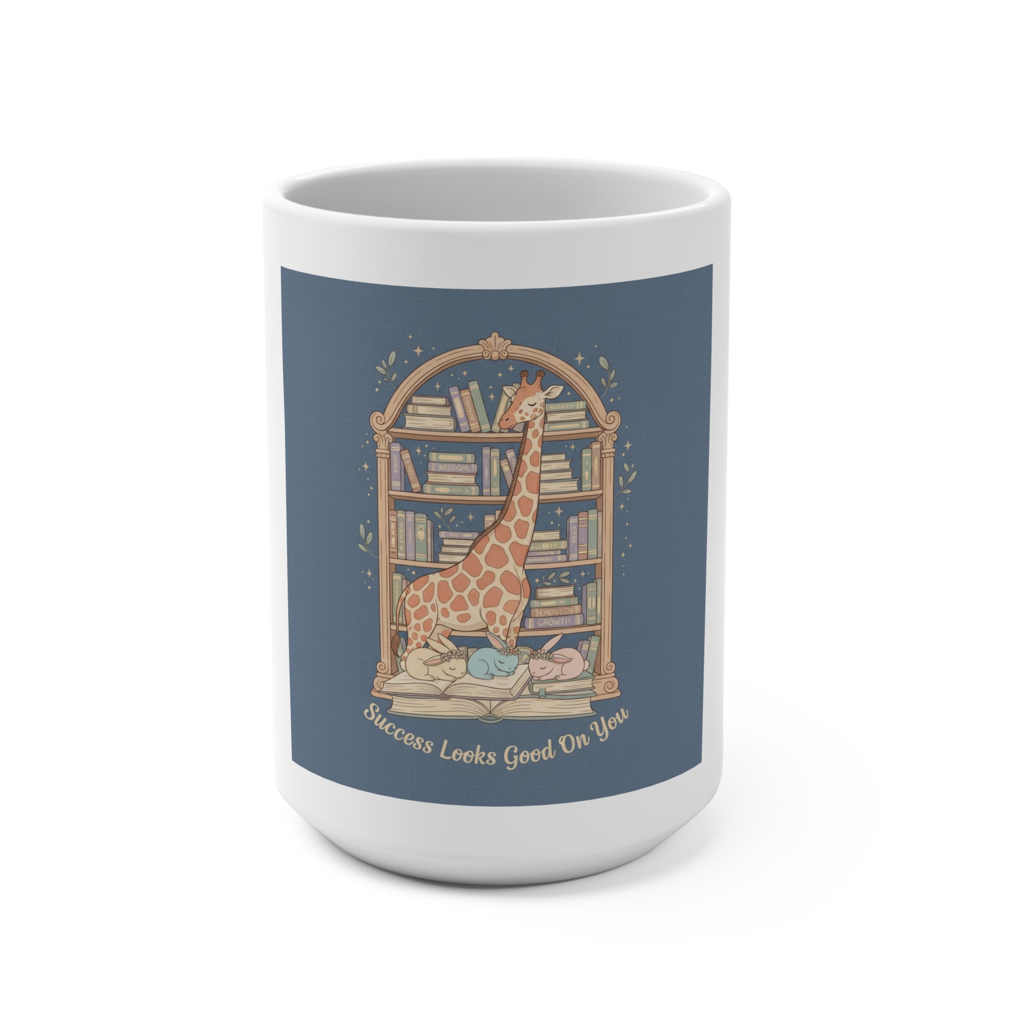 Success Looks Good On You Giraffe Mug 15oz