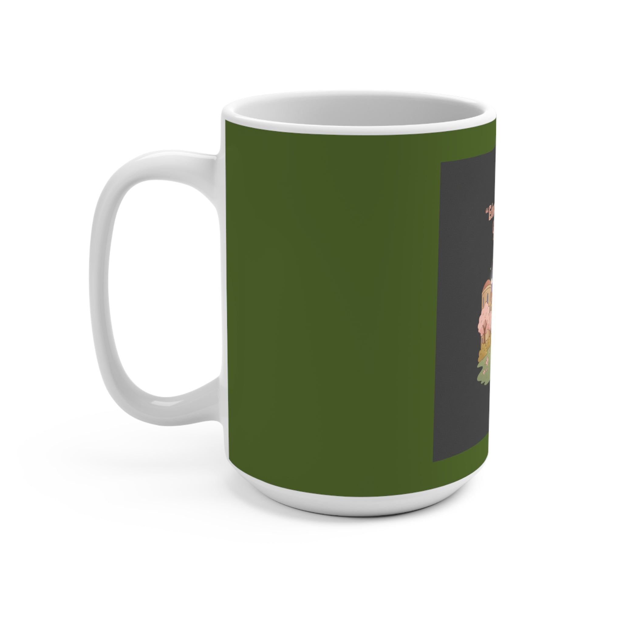 Duck In A Cardigan Mug 15oz – Educated and Cute Gentle Strength