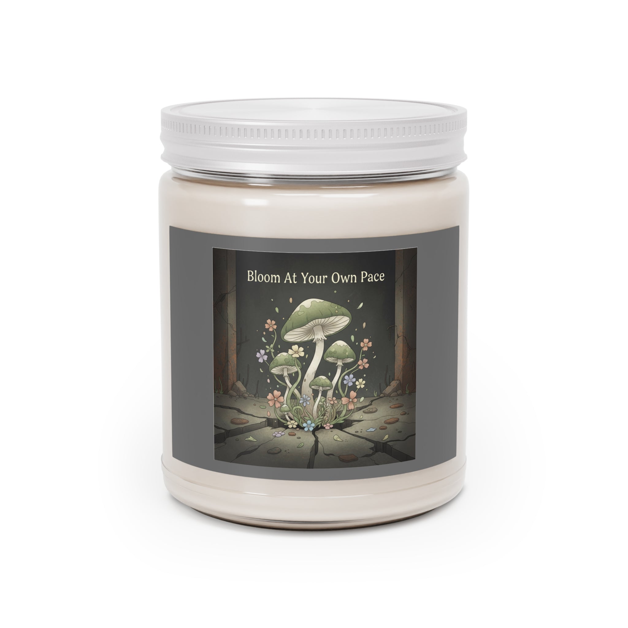 Black Cat Scented Candle – Bloom at Your Own Pace