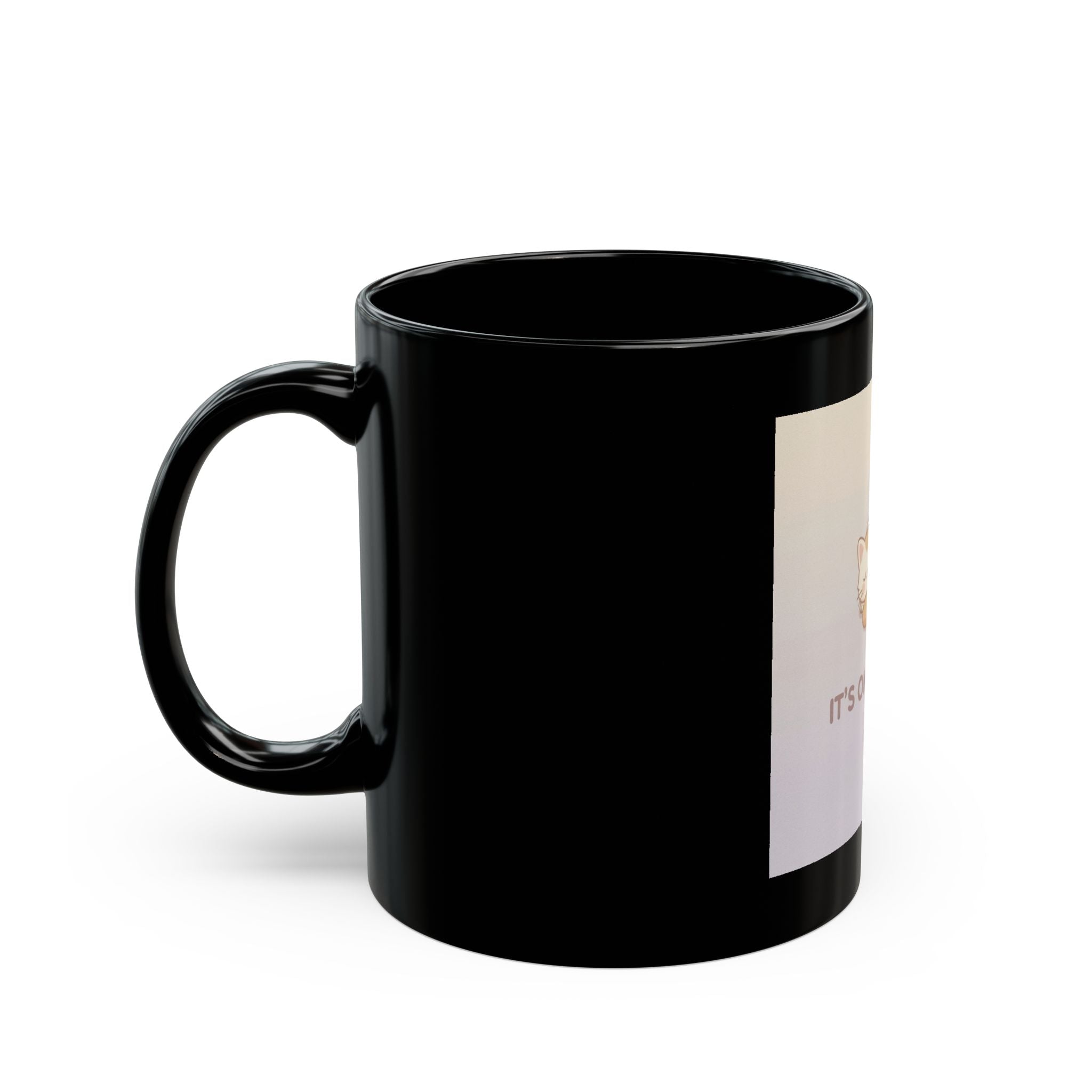 ITS OKAY TO REST Black Mug