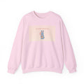 "SLOW DOWN, YOU'RE SAFE HERE" Black Cat Crewneck | College Girl Gift | Fashion | KayKay Classics