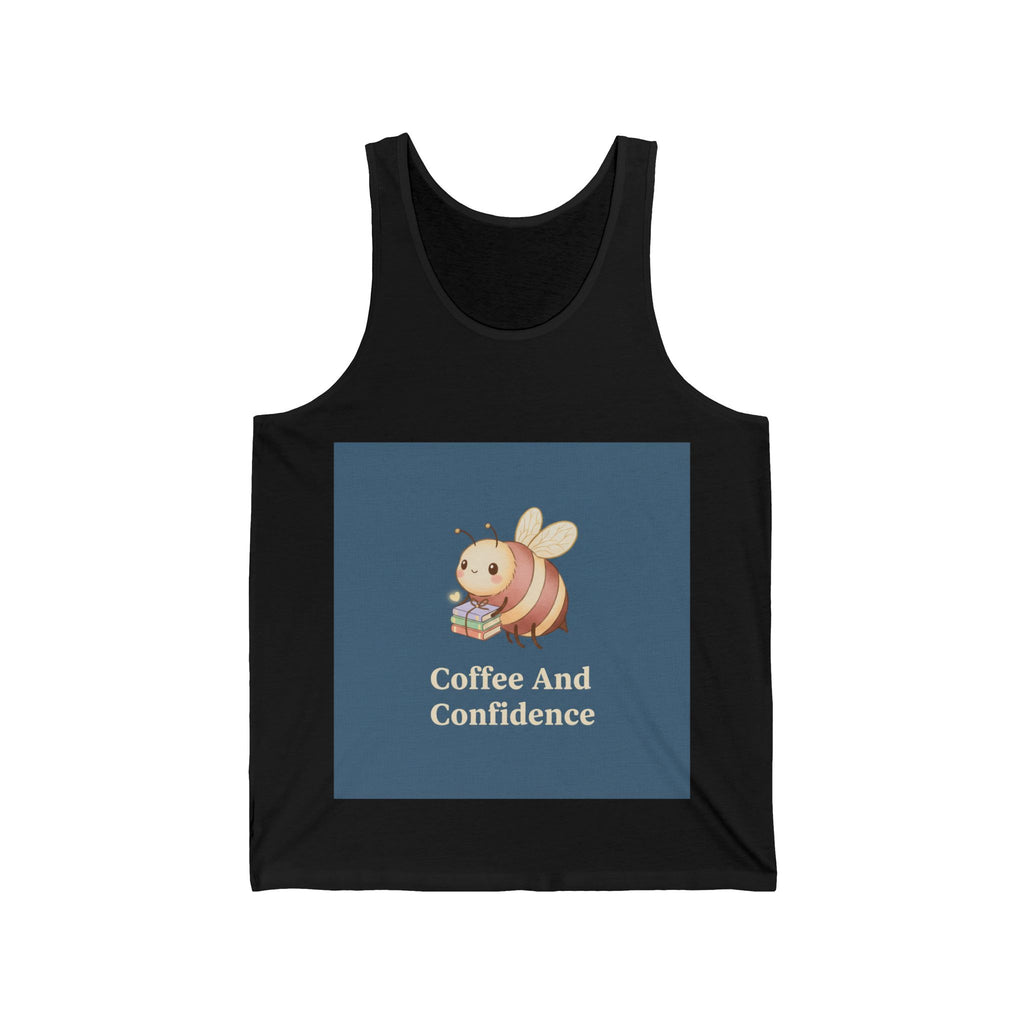 Bee Tank Top – Coffee and Confidence