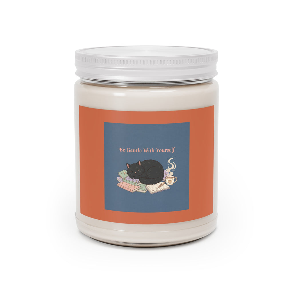 Black Cat Scented Candle – Be Gentle With Yourself