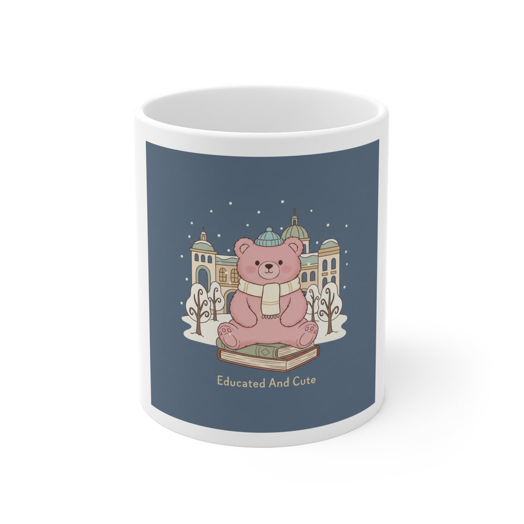 Bear Mug 11oz – Educated and Cute