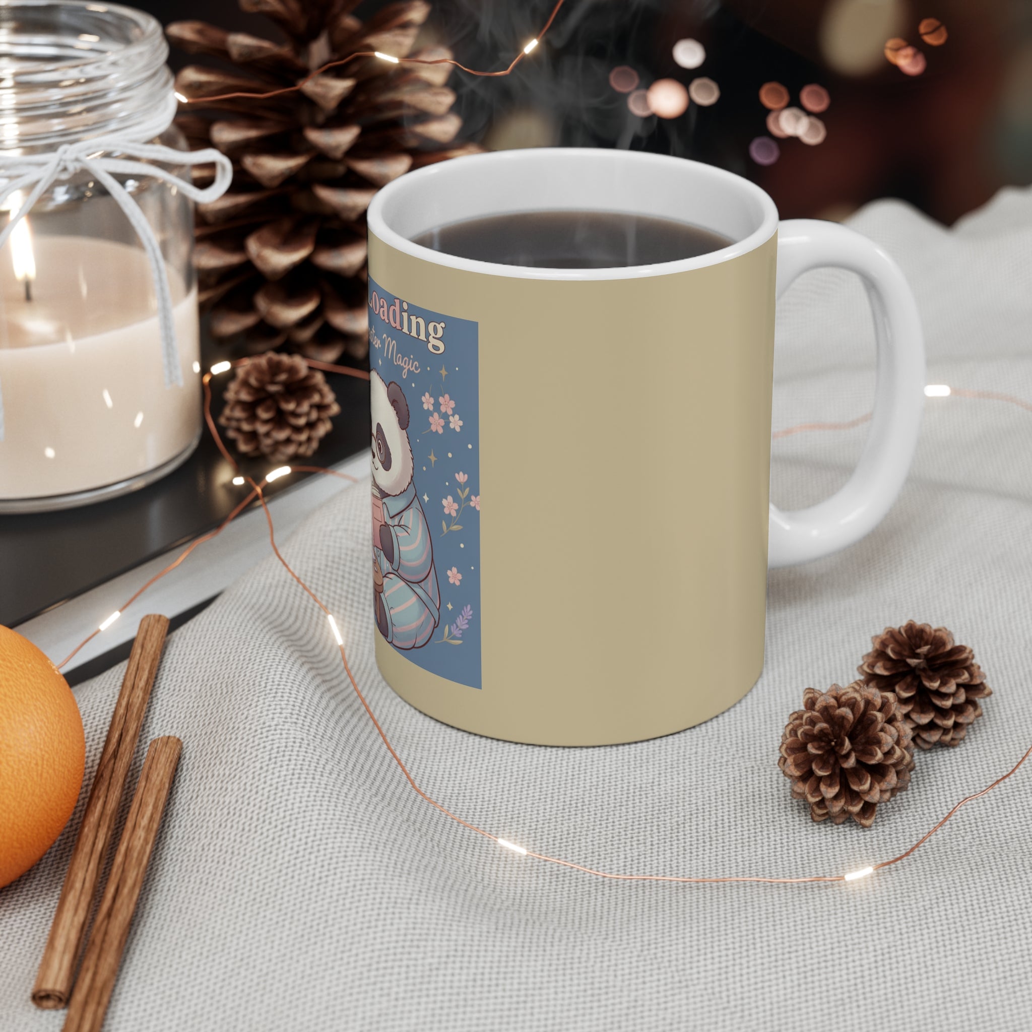 Panda Mug 11oz – Degree Loading Spring Semester Magic