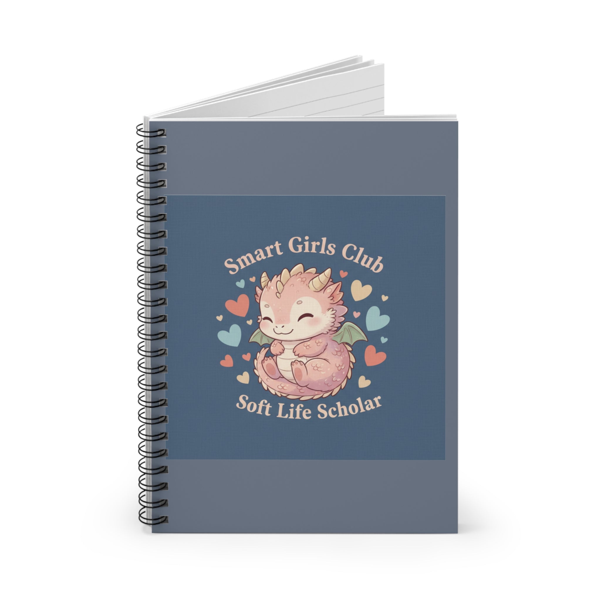 Dragon Spiral Notebook – Smart Girls Club Soft Life Scholar