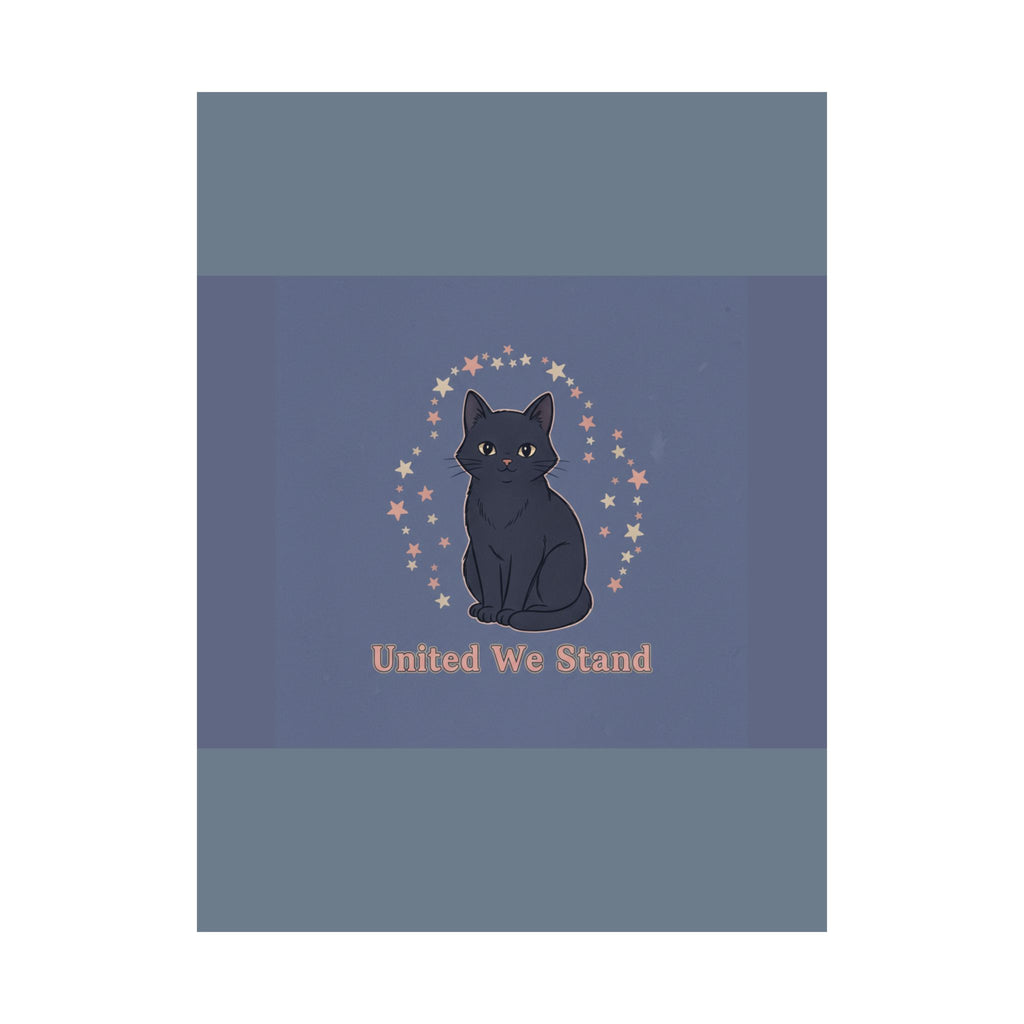 Black Cat Poster – United We Stand