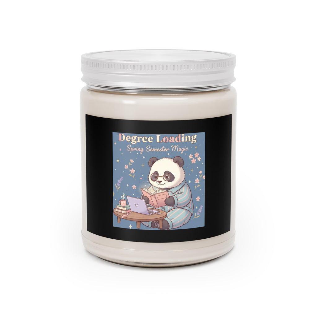 Panda Scented Candle – Degree Loading Spring Semester Magic