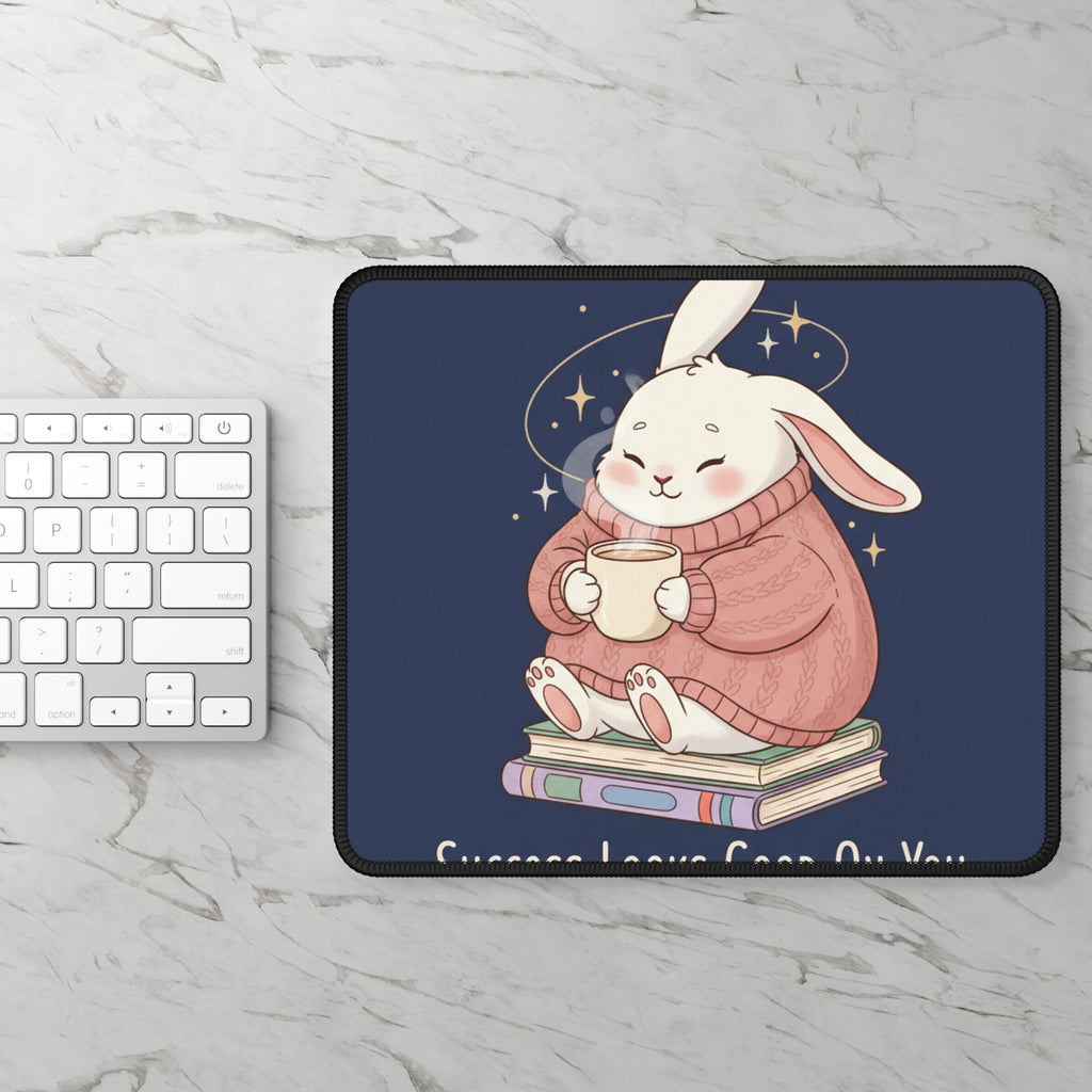 Rabbit Mouse Pad – Success Looks Good on You