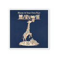Giraffe Die-Cut Magnet – Bloom at Your Own Pace