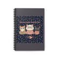 Cats With Glasses Spiral Notebook – Success Looks Good on You