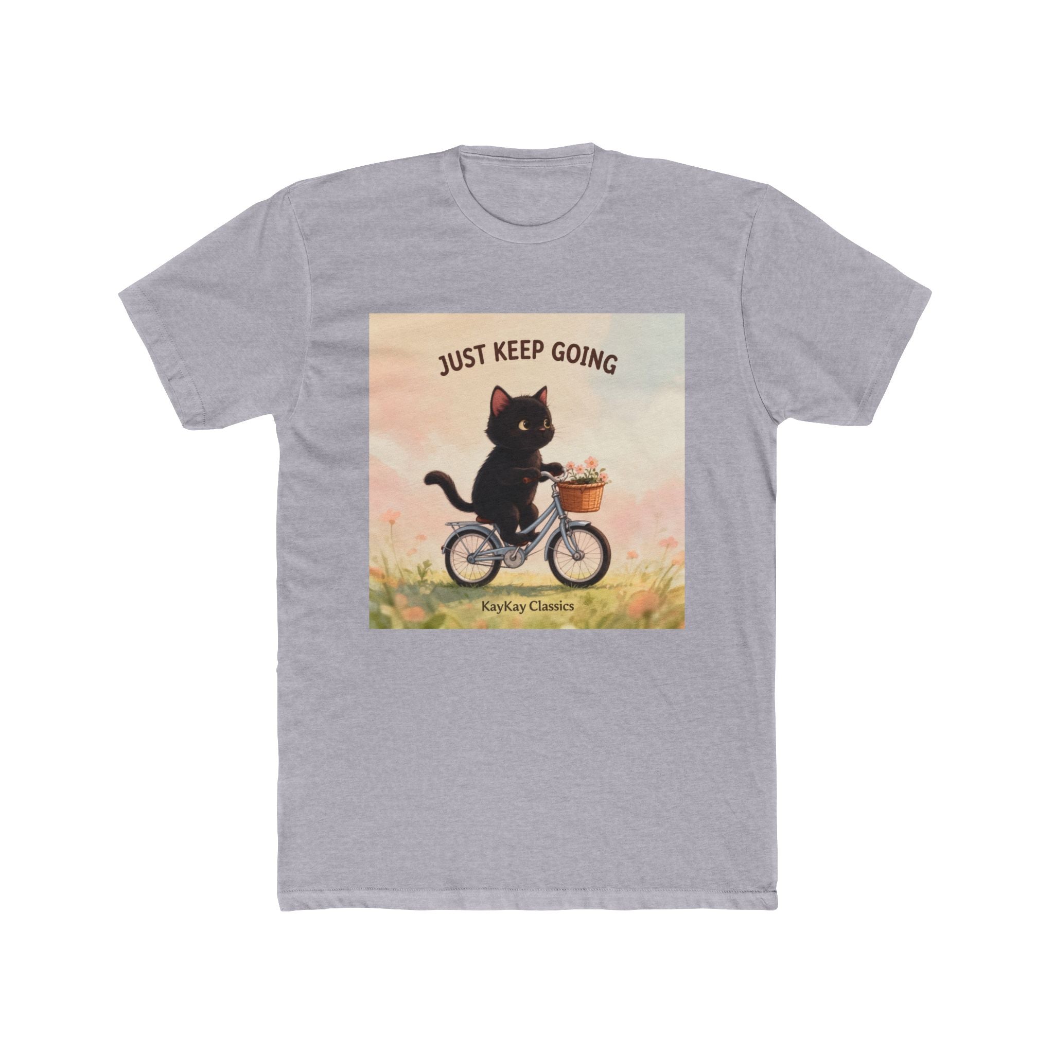 JUST KEEP GOING Cat Unisex Tee