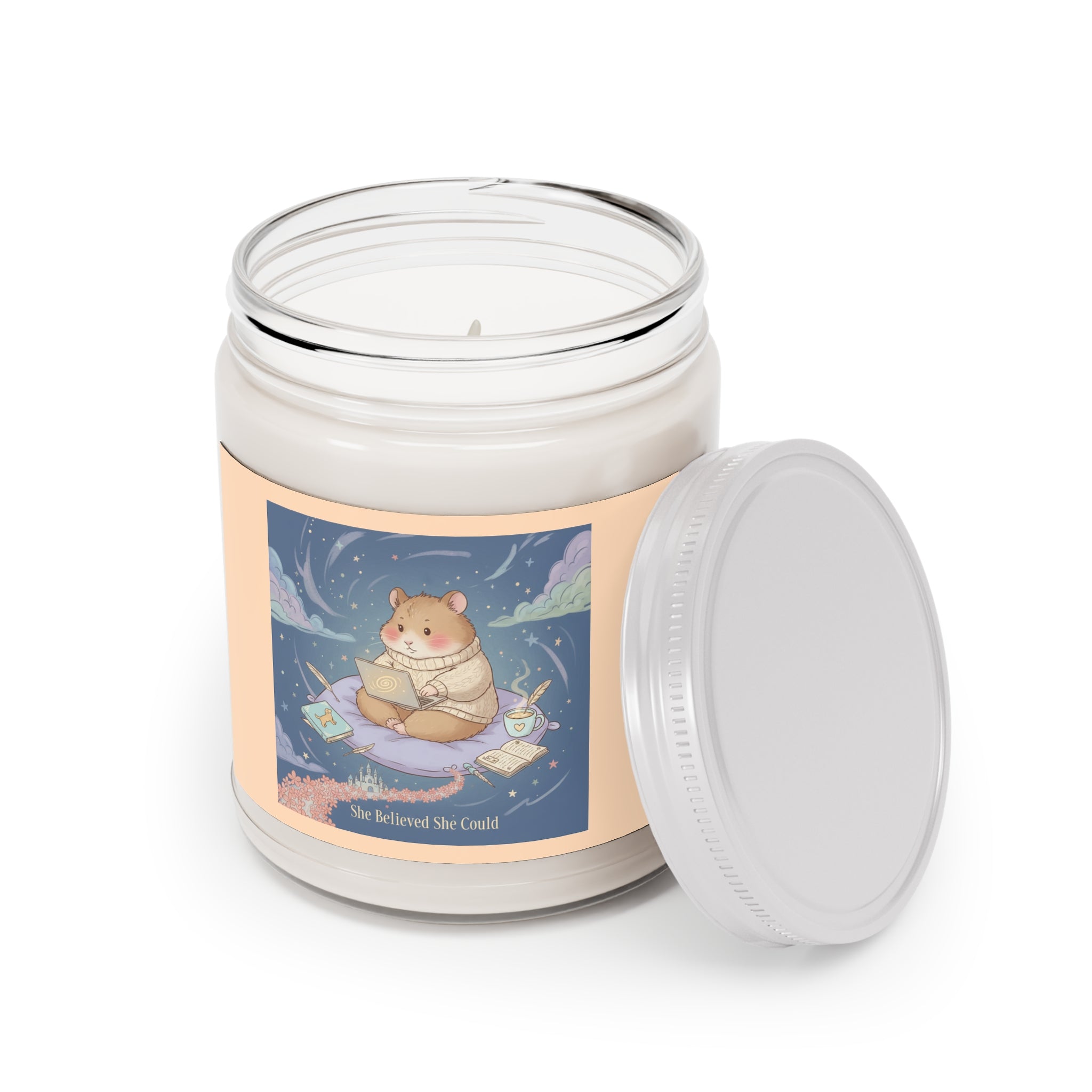 She Believed She Could Hamster Scented Candle