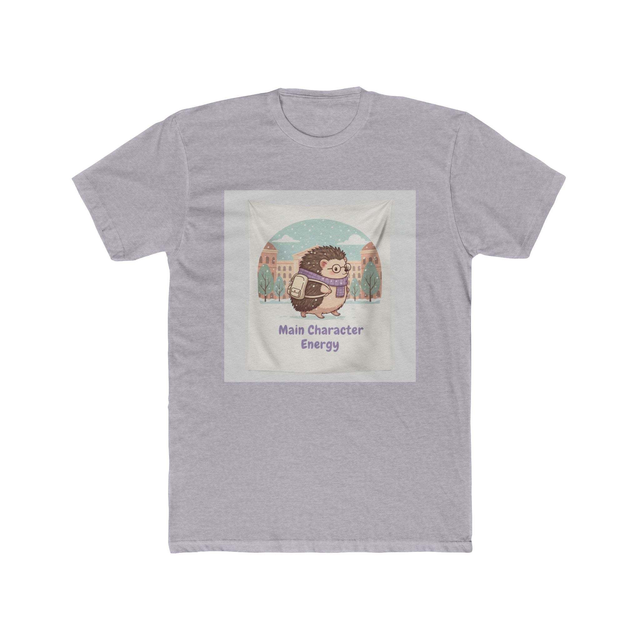 Main Character Energy Hedgehog Unisex Tee