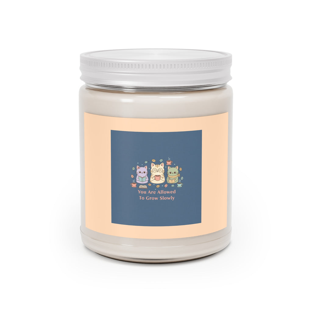 Cats With Glasses Scented Candle – You Are Allowed to Grow Slowly