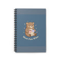 Bear Spiral Notebook – Most Fun Wins