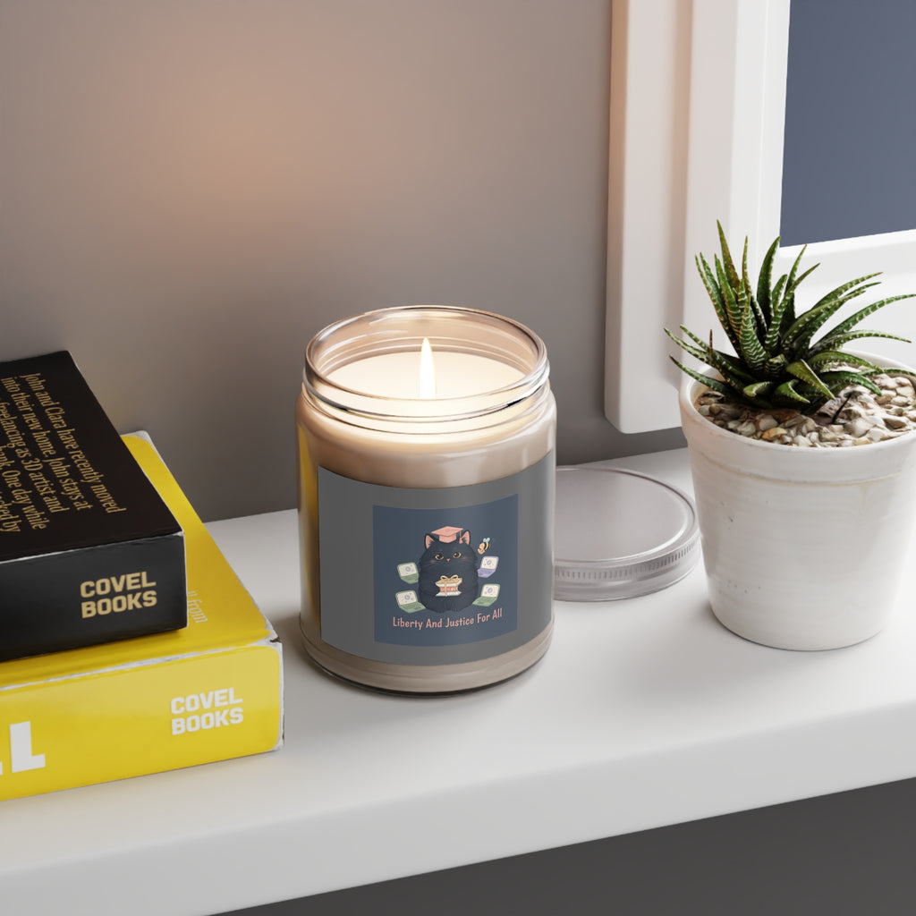Black Cat Scented Candle – Liberty and Justice for All