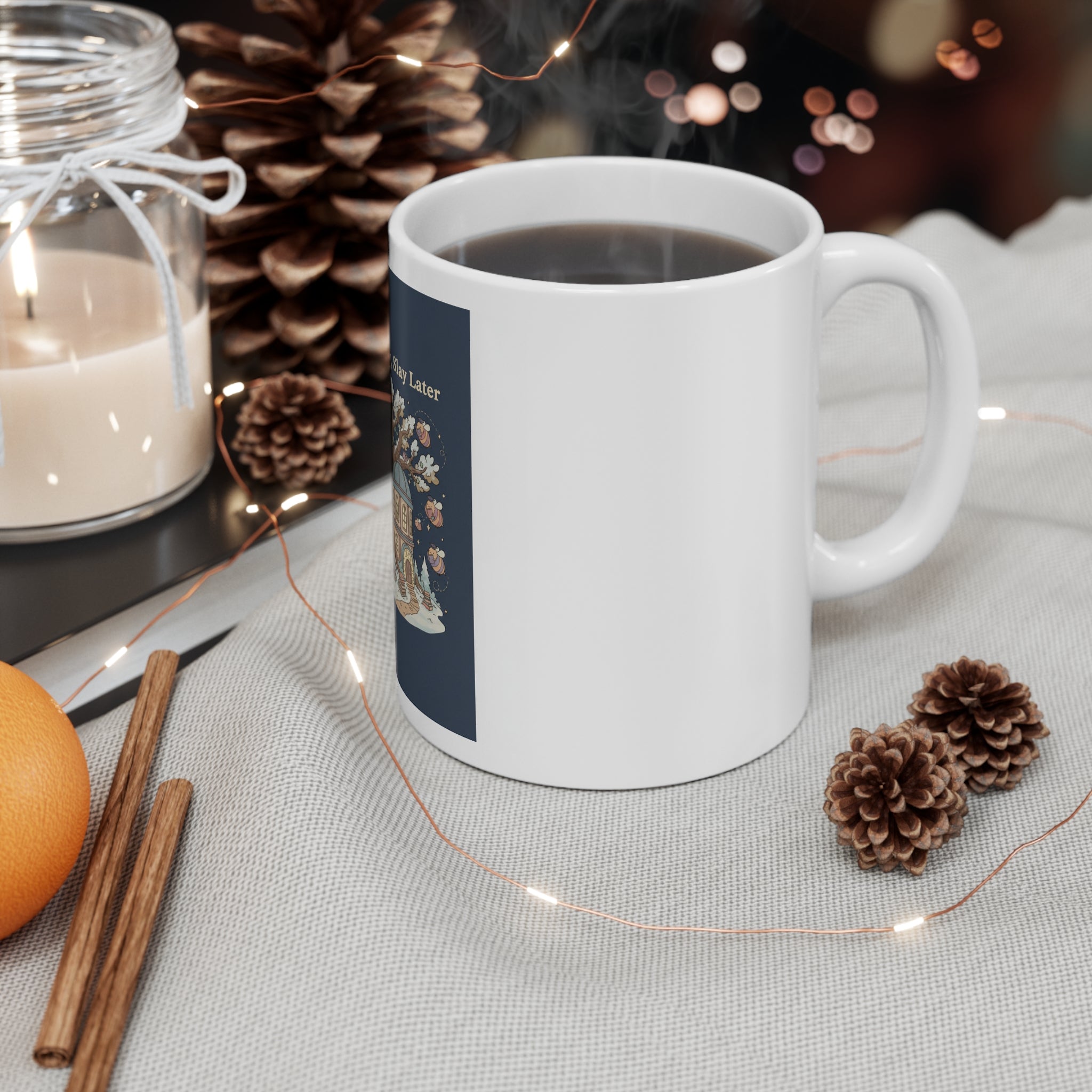 Study Now, Slay Later Mug 11oz