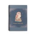 Owl Spiral Notebook – Grace and Grit