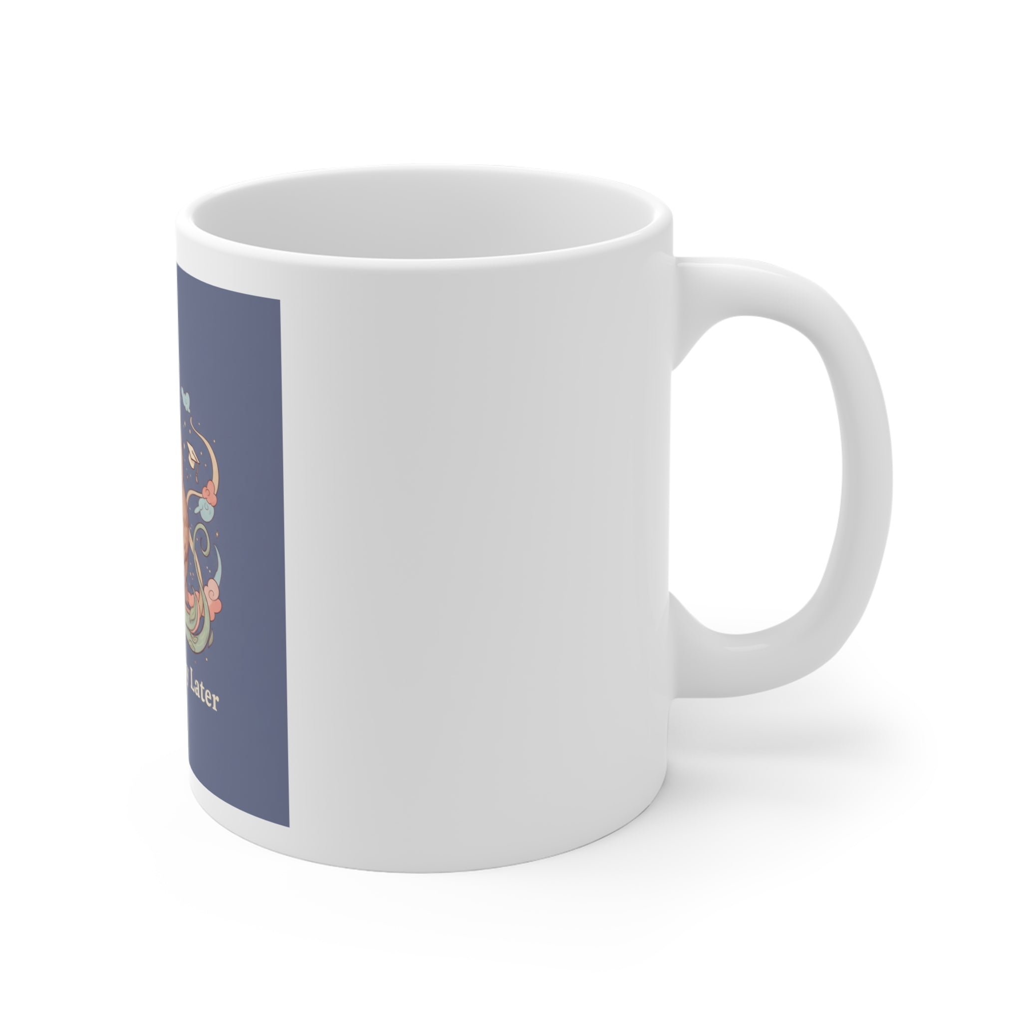 Owl Mug 11oz – Study Now Slay Later